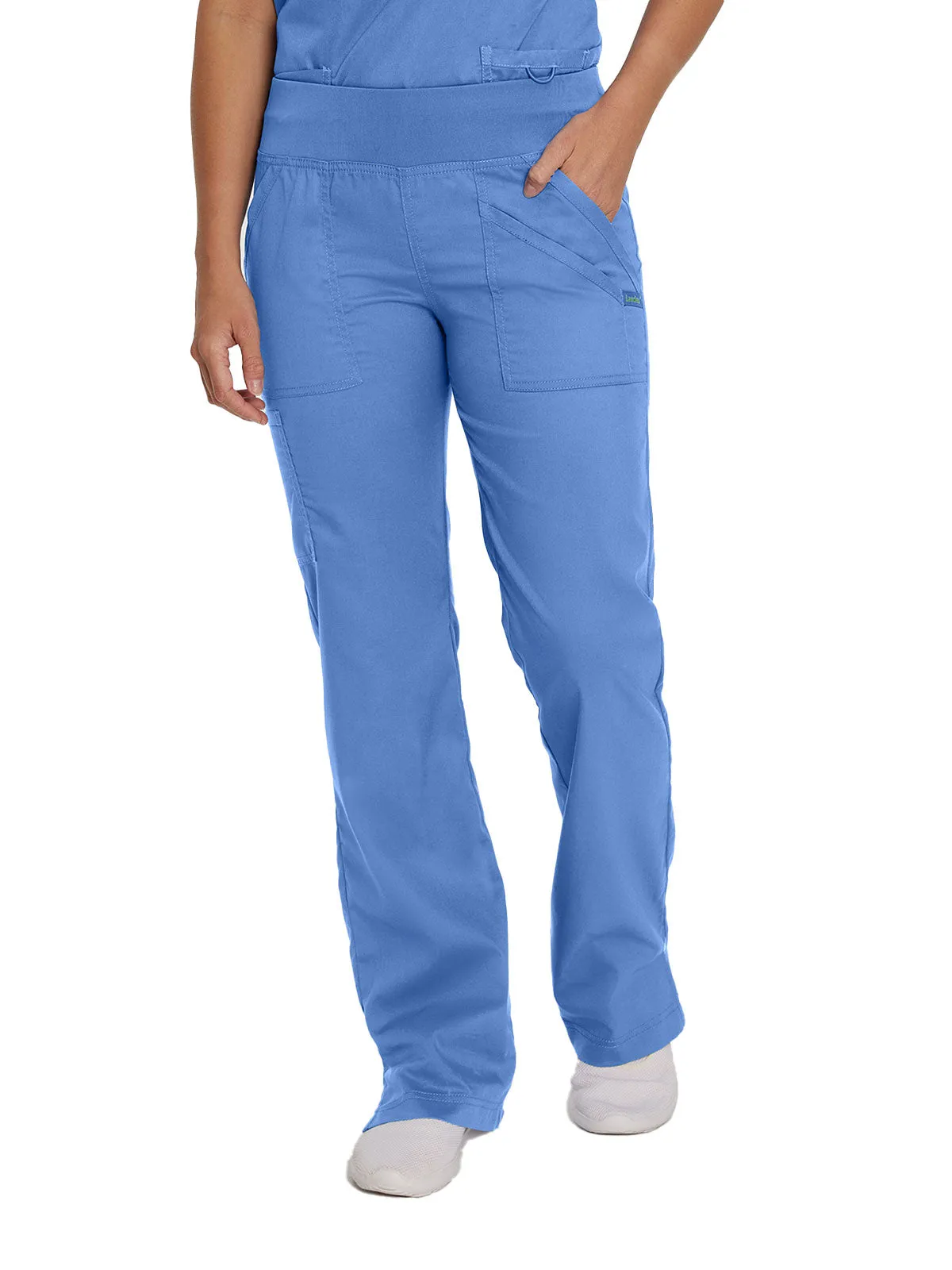 ProFlex - Women's Straight-Leg Yoga Scrub Pants