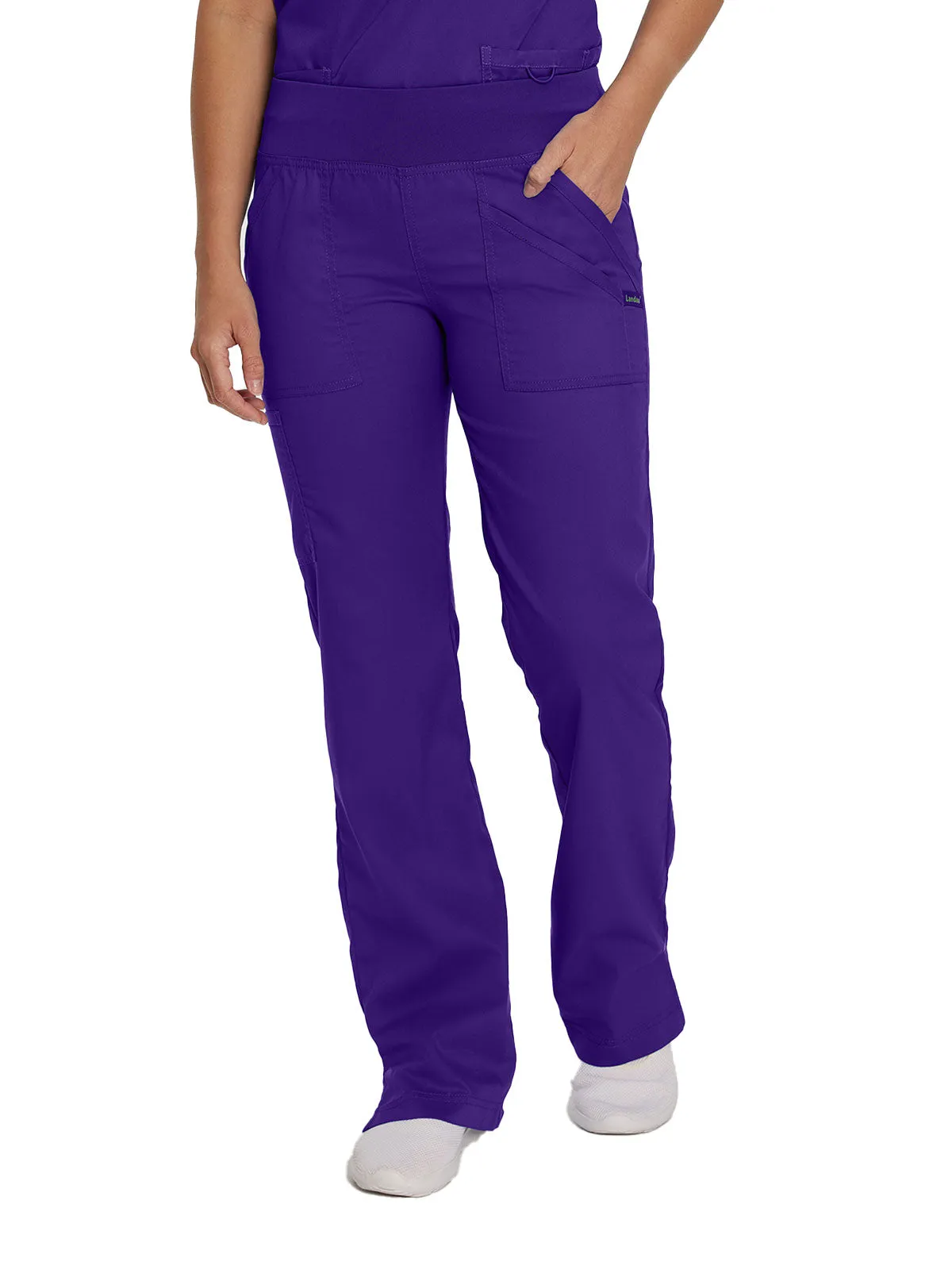 ProFlex - Women's Straight-Leg Yoga Scrub Pants