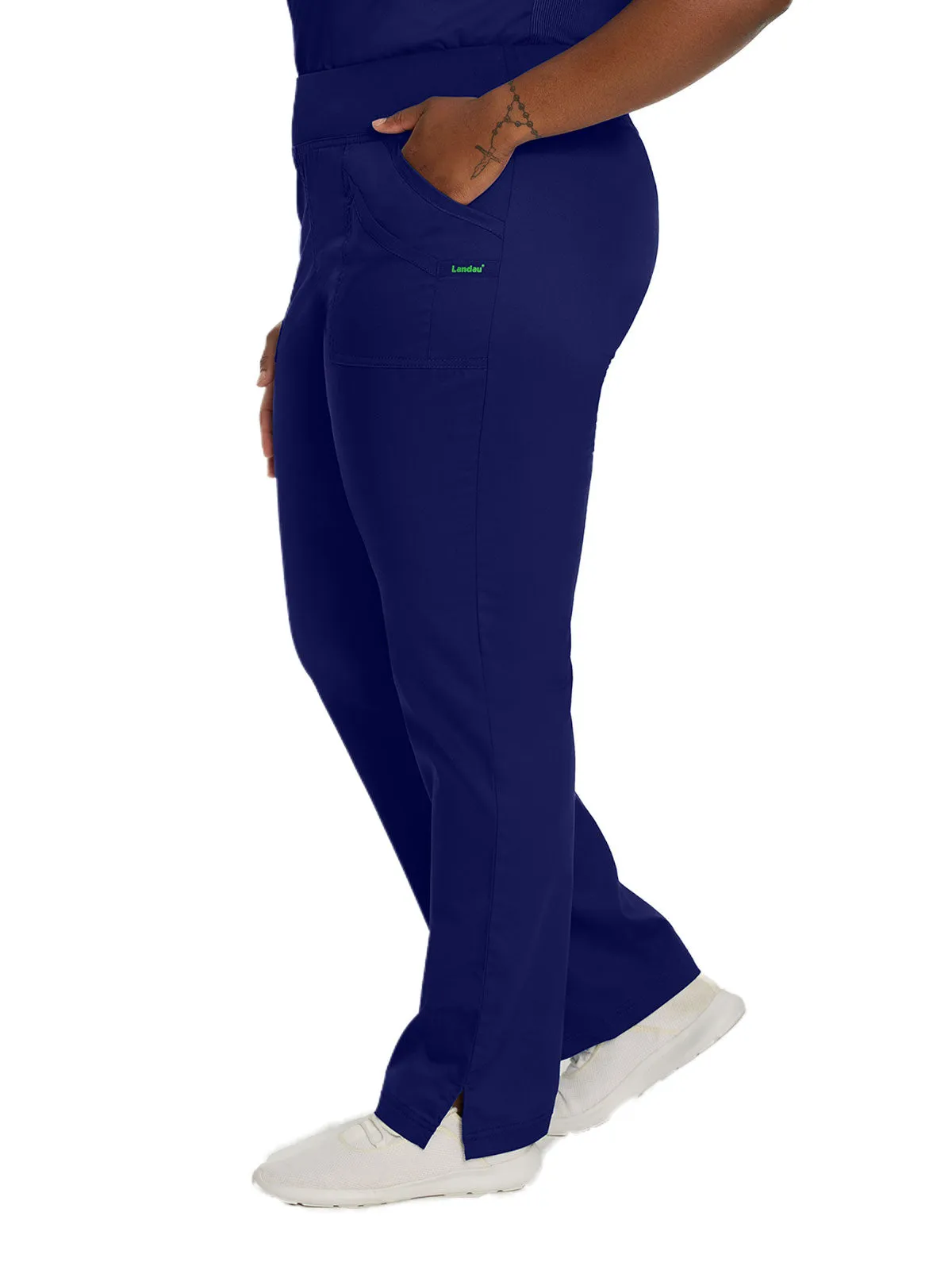 ProFlex - Women's Straight-Leg Yoga Scrub Pants