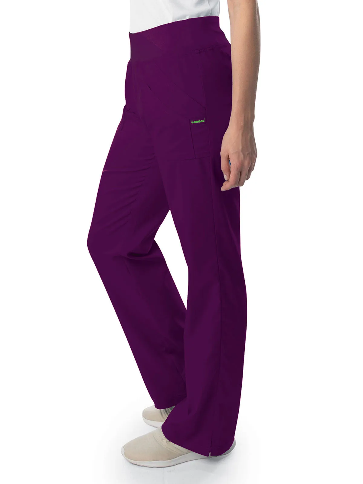 ProFlex - Women's Straight-Leg Yoga Scrub Pants