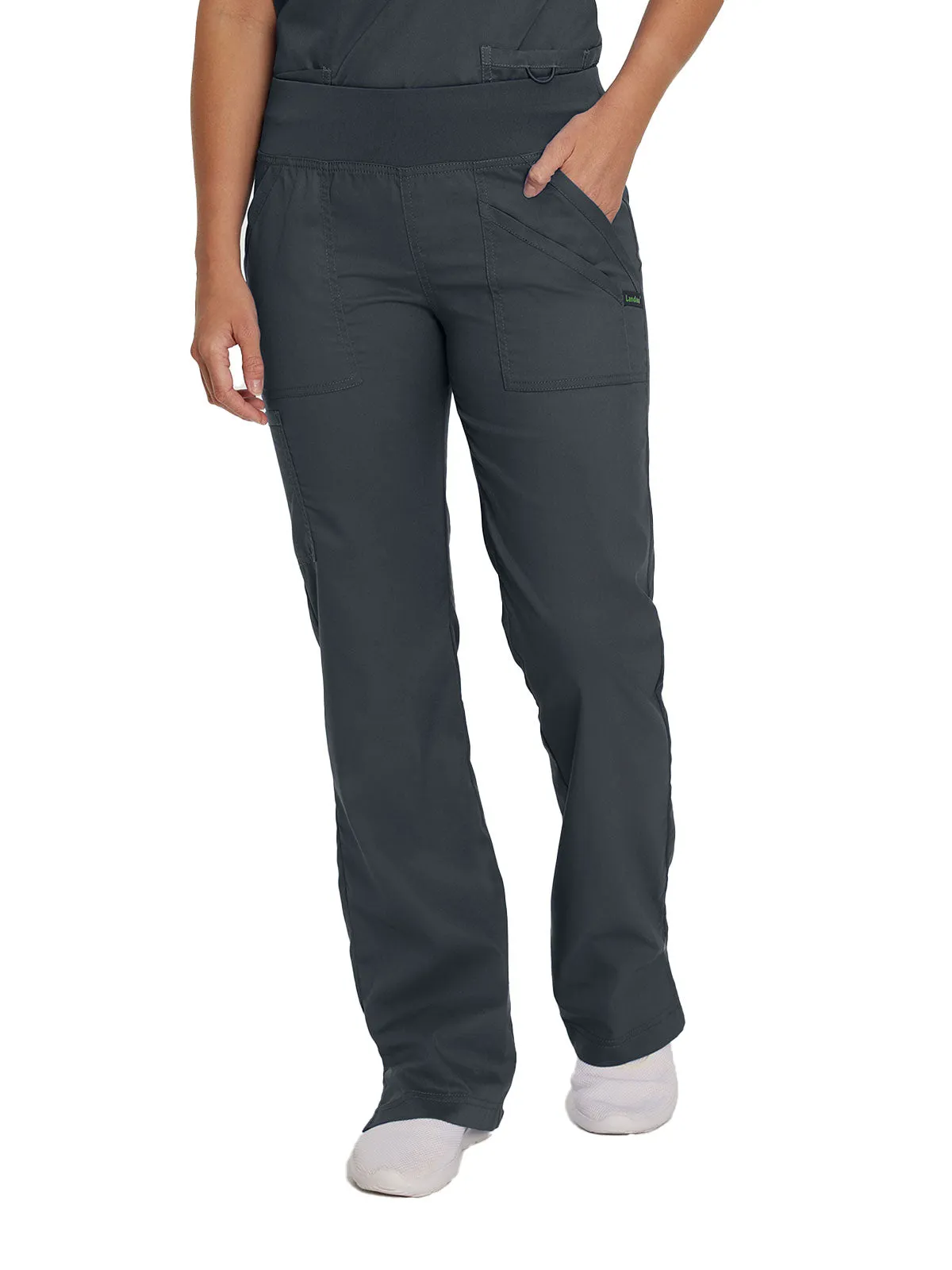 ProFlex - Women's Straight-Leg Yoga Scrub Pants