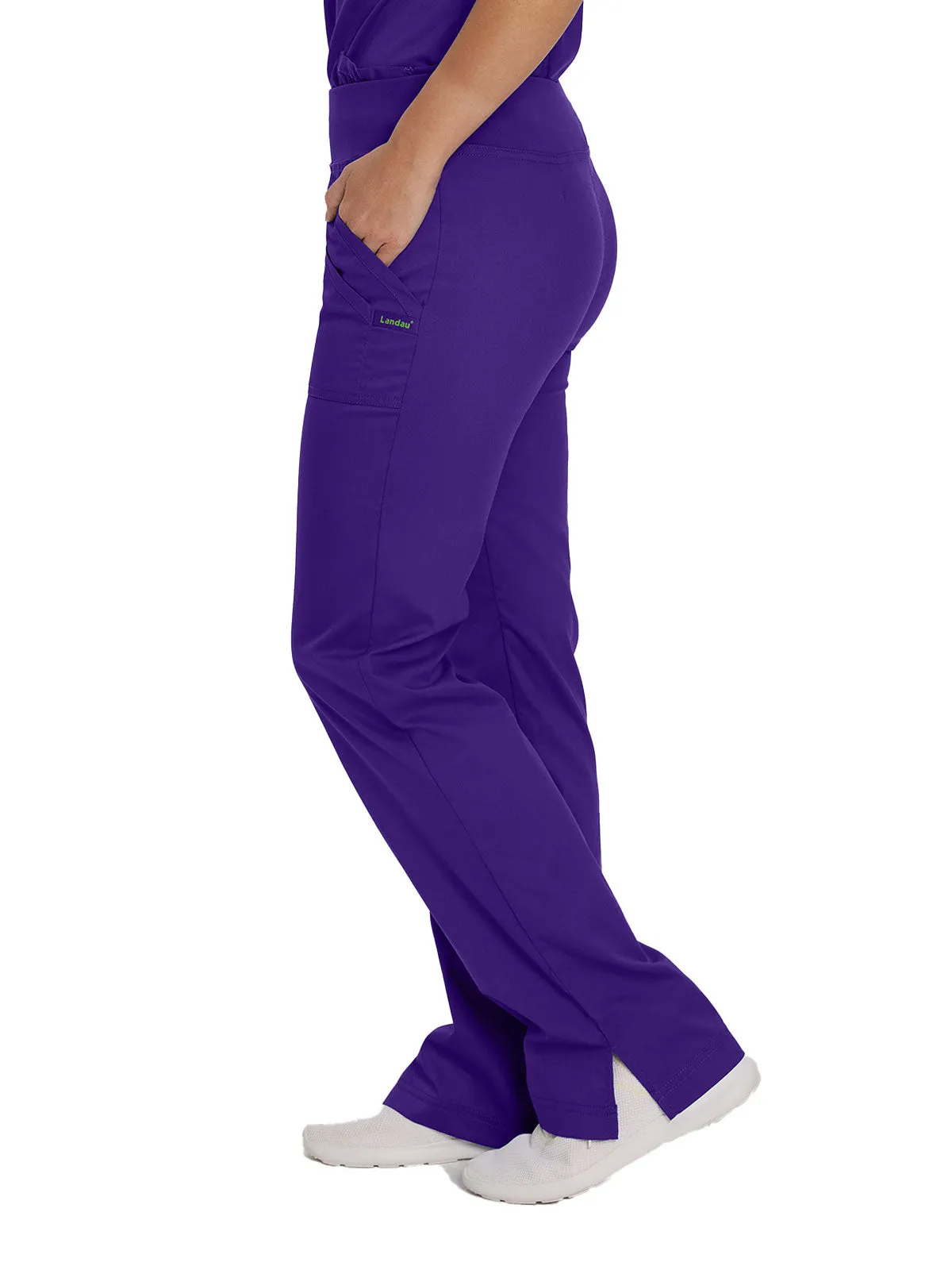 ProFlex - Women's Straight-Leg Yoga Scrub Pants
