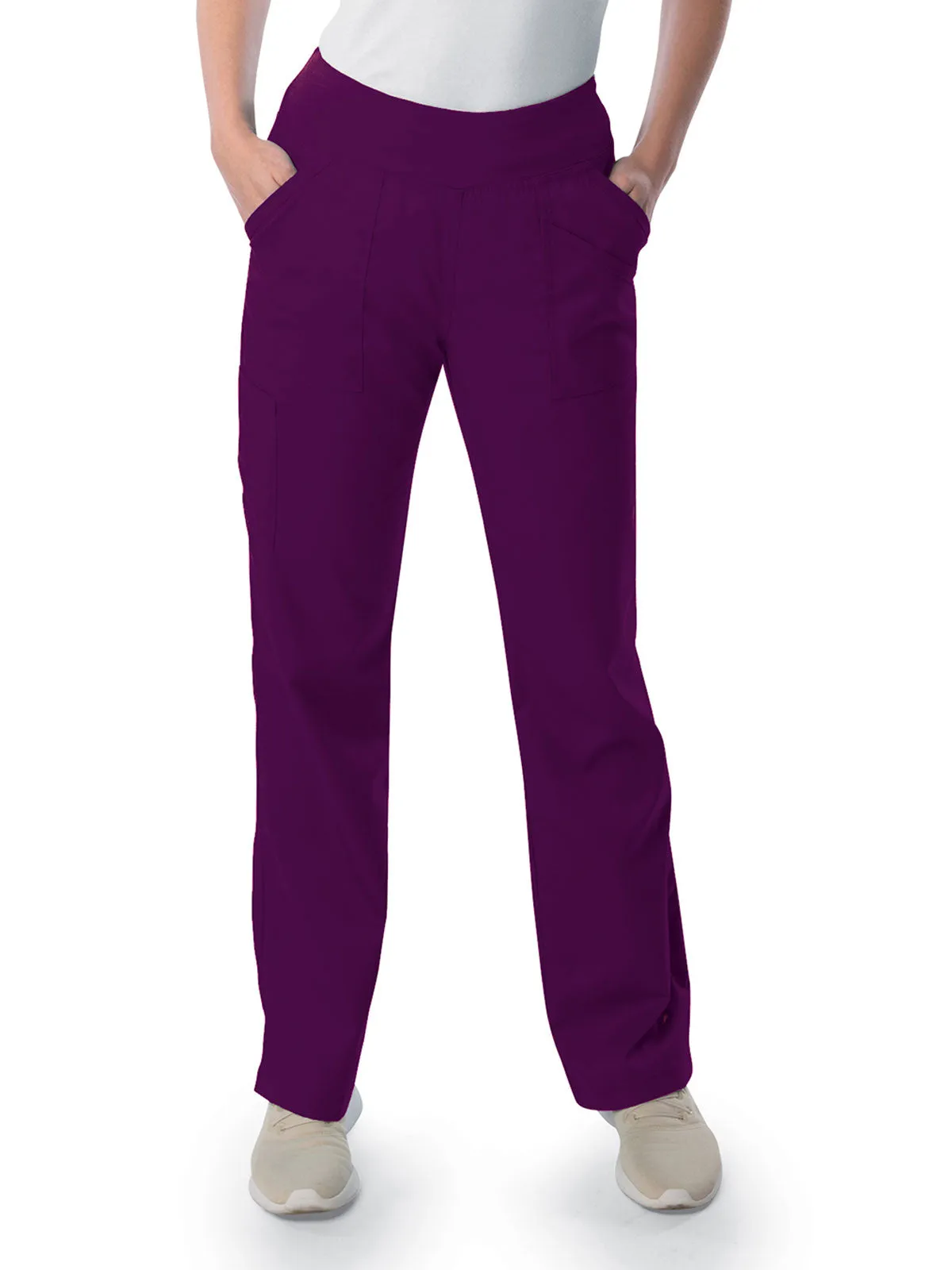 ProFlex - Women's Straight-Leg Yoga Scrub Pants
