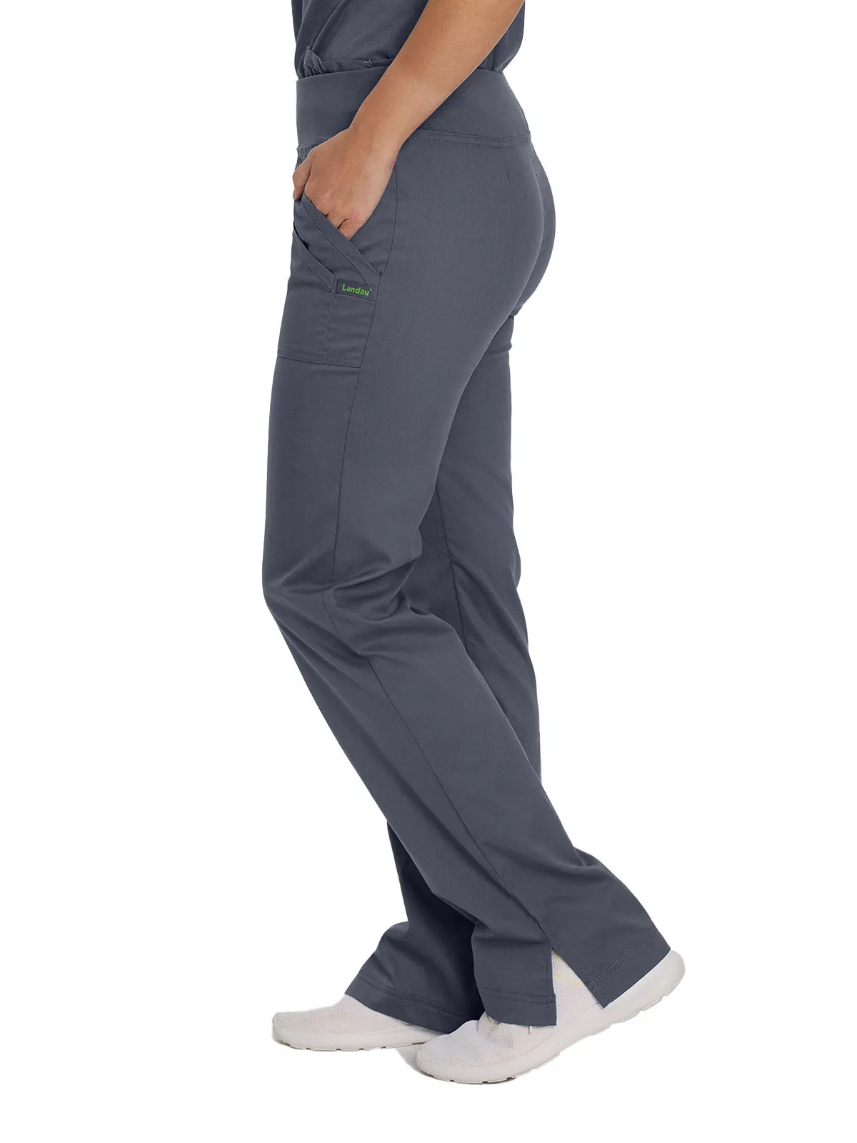 ProFlex - Women's Straight-Leg Yoga Scrub Pants