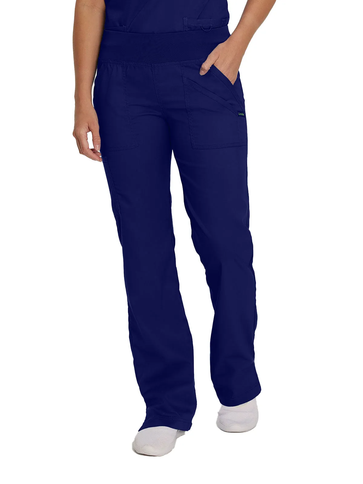 ProFlex - Women's Straight-Leg Yoga Scrub Pants