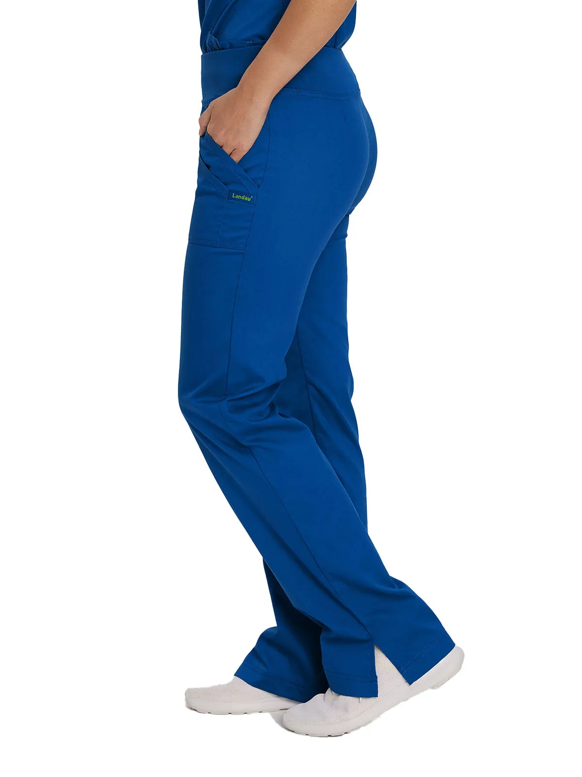 ProFlex - Women's Straight-Leg Yoga Scrub Pants
