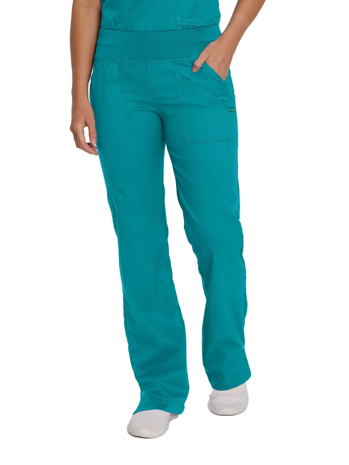 ProFlex - Women's Straight-Leg Yoga Scrub Pants