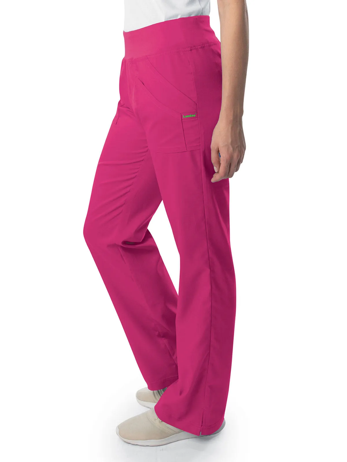 ProFlex - Women's Straight-Leg Yoga Scrub Pants