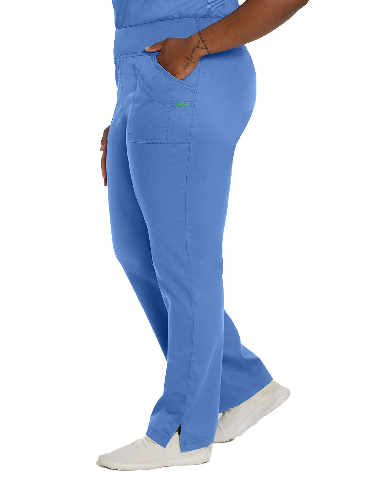 ProFlex - Women's Straight-Leg Yoga Scrub Pants