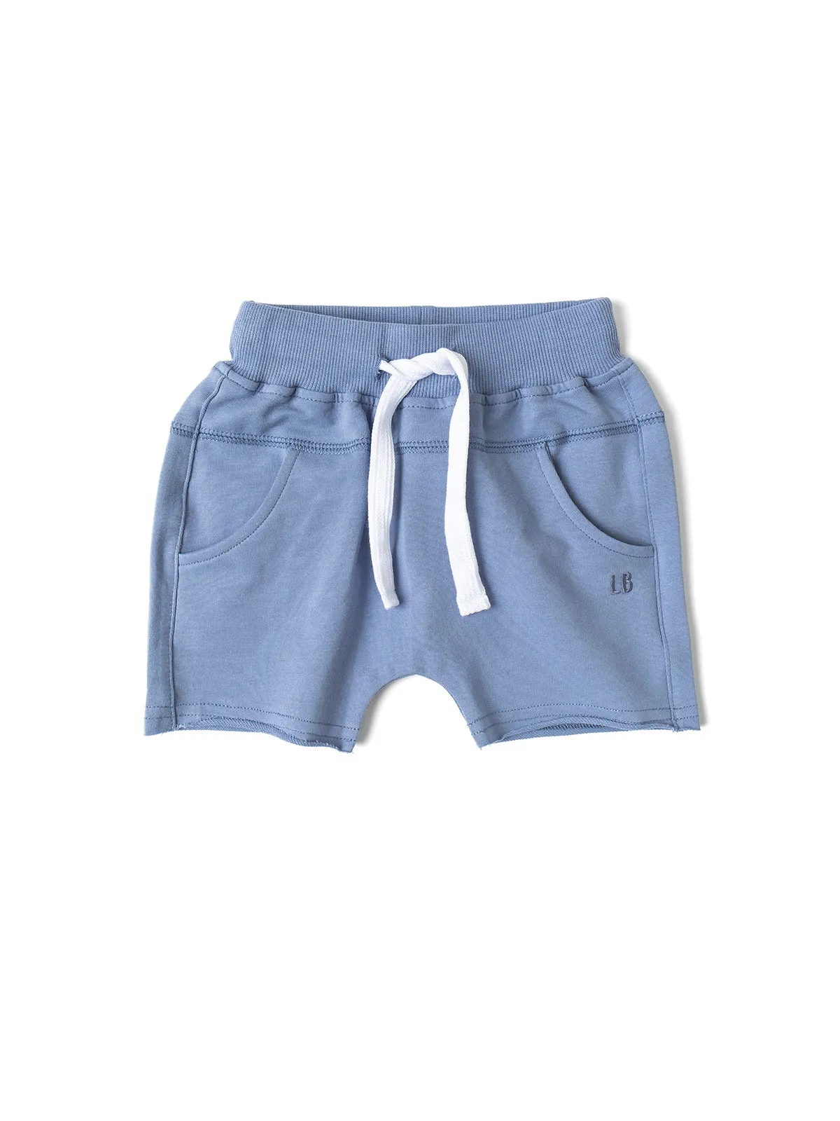 Raw Edge Harem Shorts - Boardwalk Breeze Collection