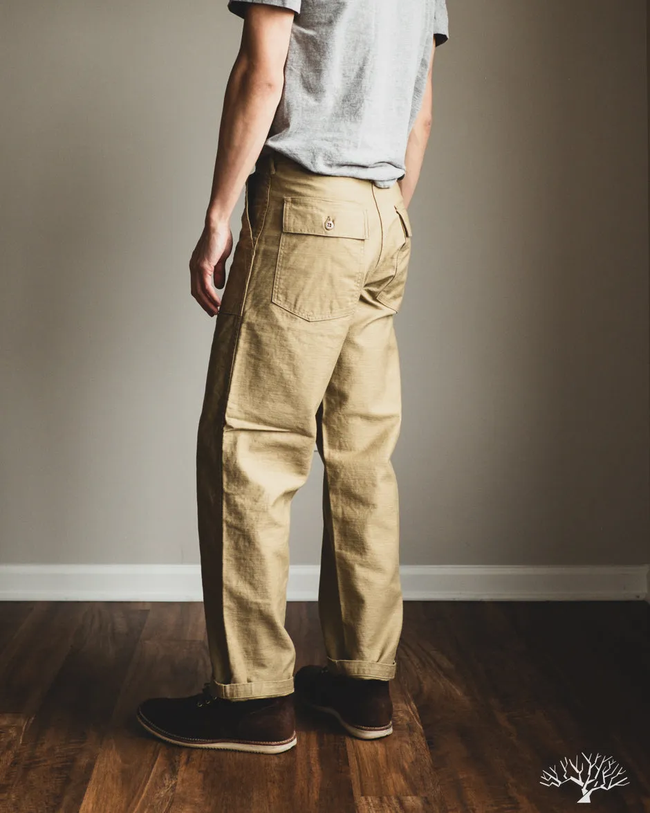 Regular Fit Fatigue Pants - Khaki