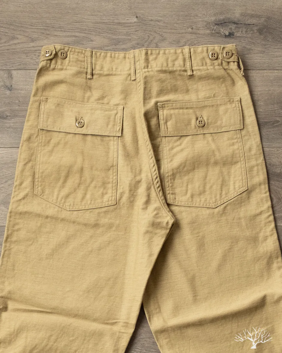 Regular Fit Fatigue Pants - Khaki