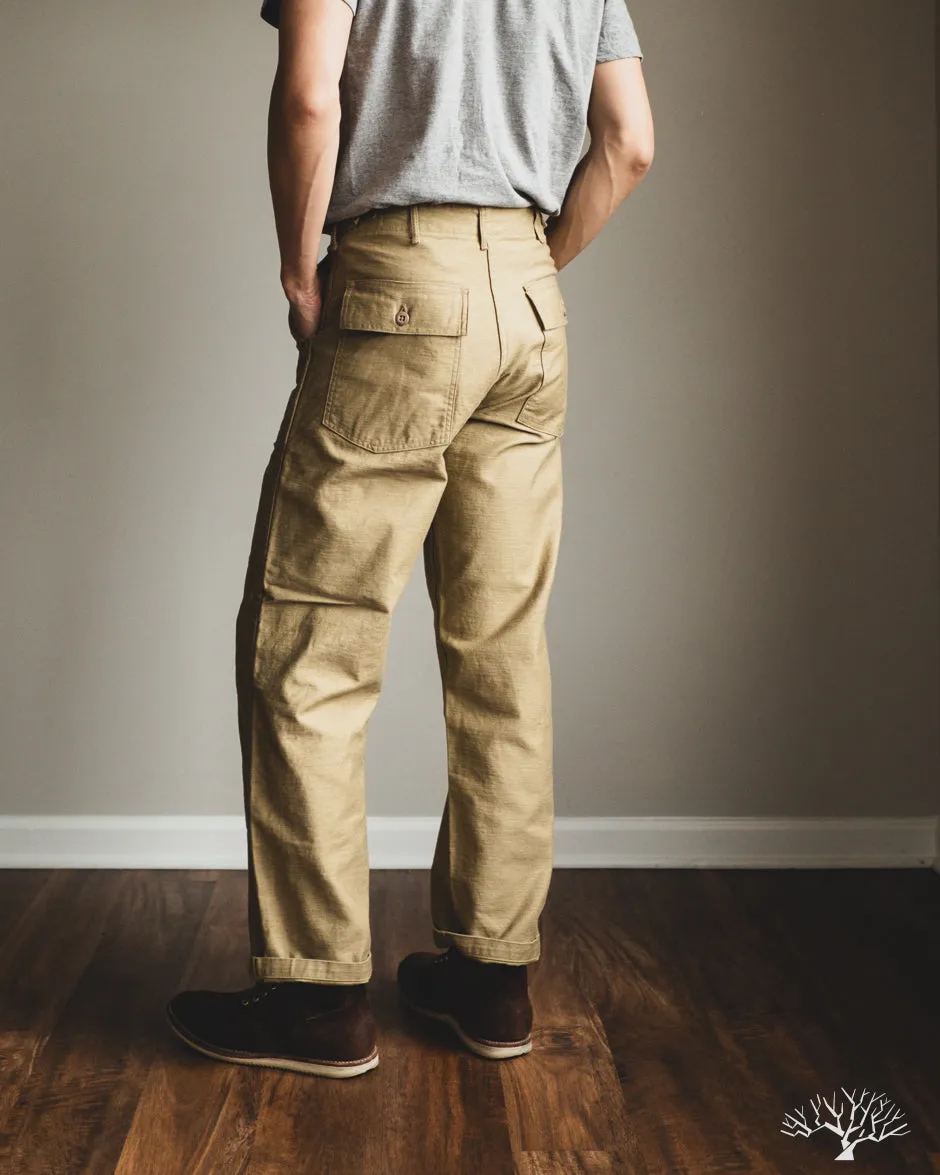 Regular Fit Fatigue Pants - Khaki