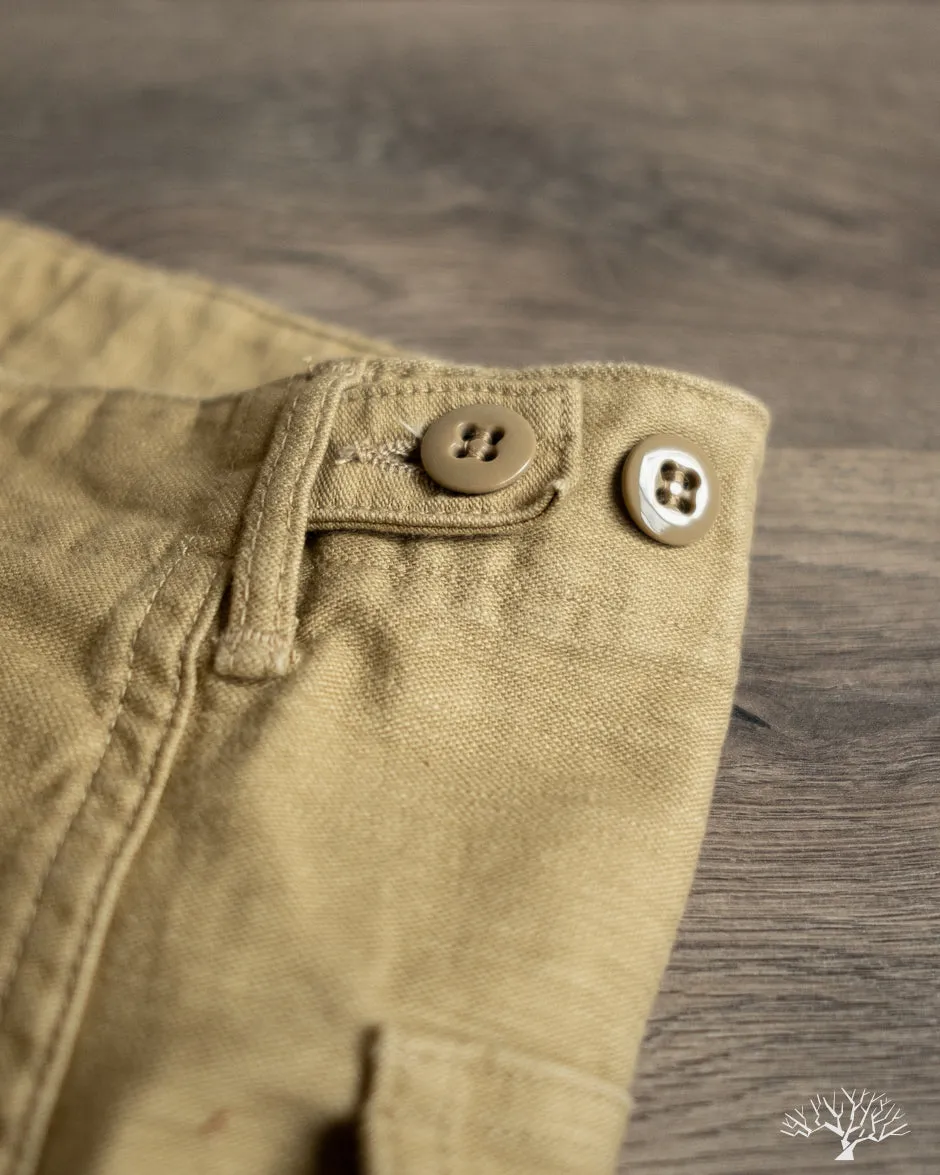 Regular Fit Fatigue Pants - Khaki