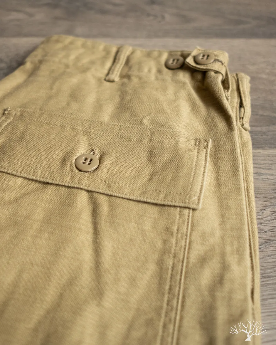 Regular Fit Fatigue Pants - Khaki