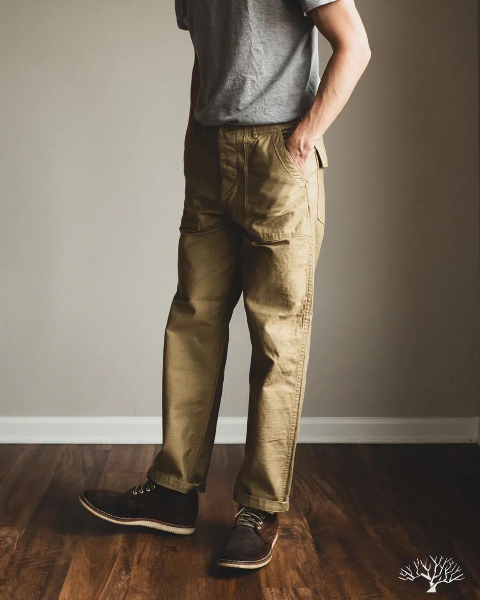 Regular Fit Fatigue Pants - Khaki