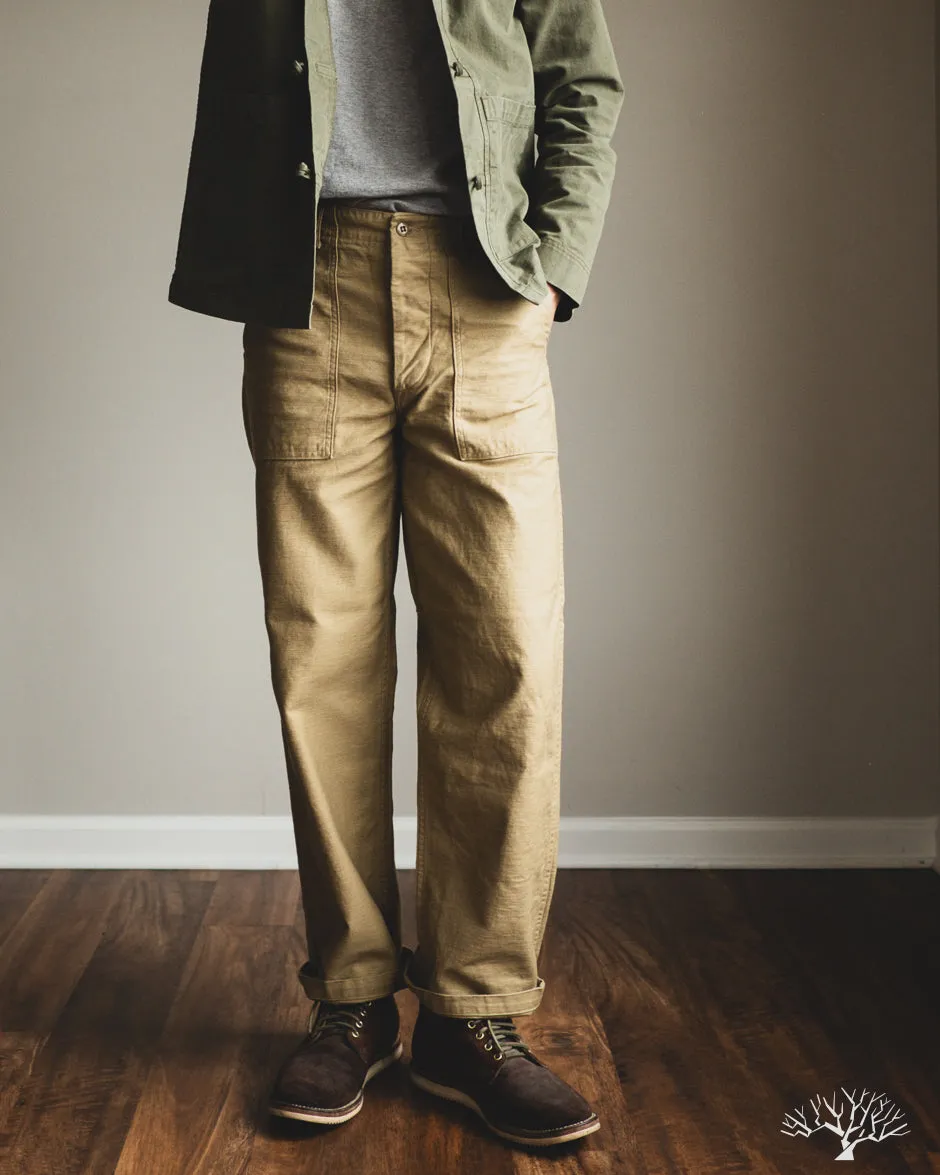 Regular Fit Fatigue Pants - Khaki