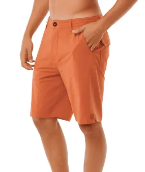 RIP CURL Boardwalk Global Entry Hybrid Shorts Terracotta