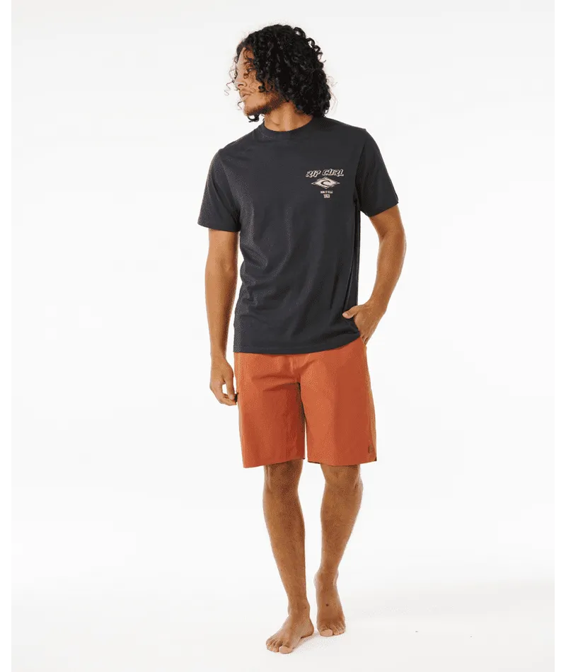 RIP CURL Boardwalk Global Entry Hybrid Shorts Terracotta