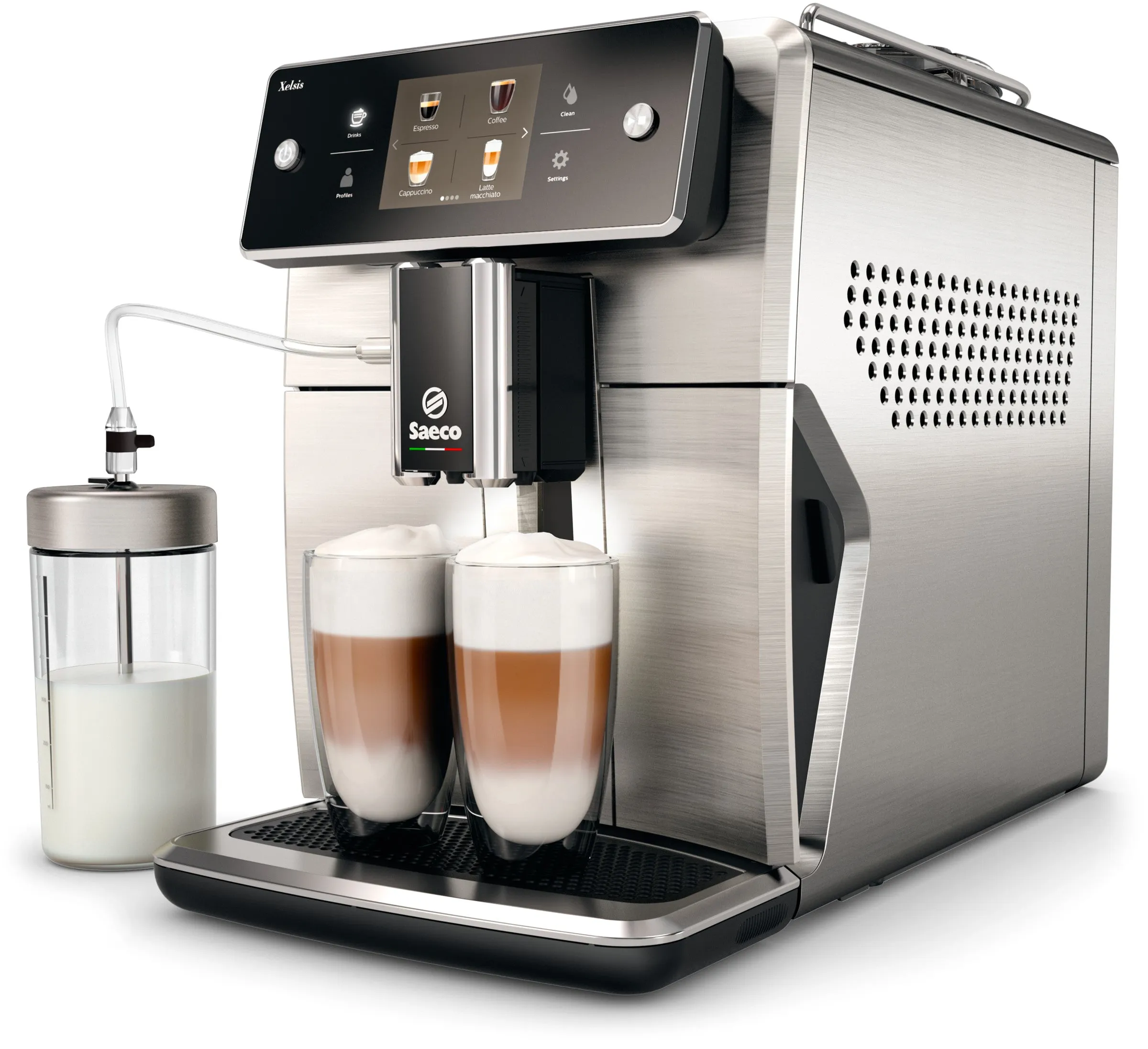 Saeco Xelsis Superautomatic Espresso Machine SM7685/04 ⎮Stainless Steel 2YRS Warranty