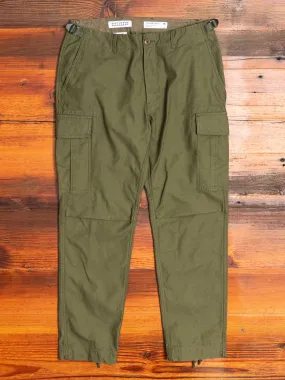 Slim Fit Field Pants in Olive