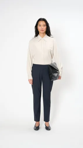 Slim Pull On Pant in Navy