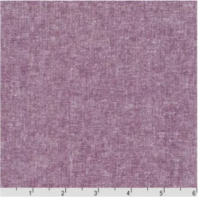 Solid - Essex Cotton-Linen Yarn-Dyed - Eggplant (Soft Purple) # 1133 - Last 2 1/2 Yards