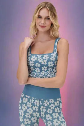 Spiritual Gangster Amara Jacquard Longline Sports Bra as seen on Whitney Port