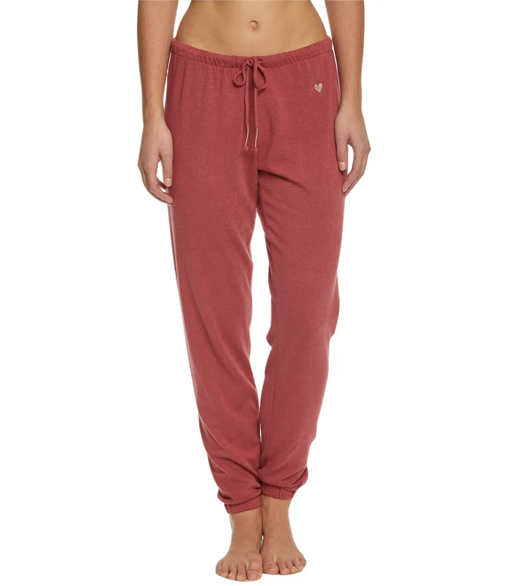 Spiritual Gangster Heart Embroidery Favorite Sweatpant Joggers