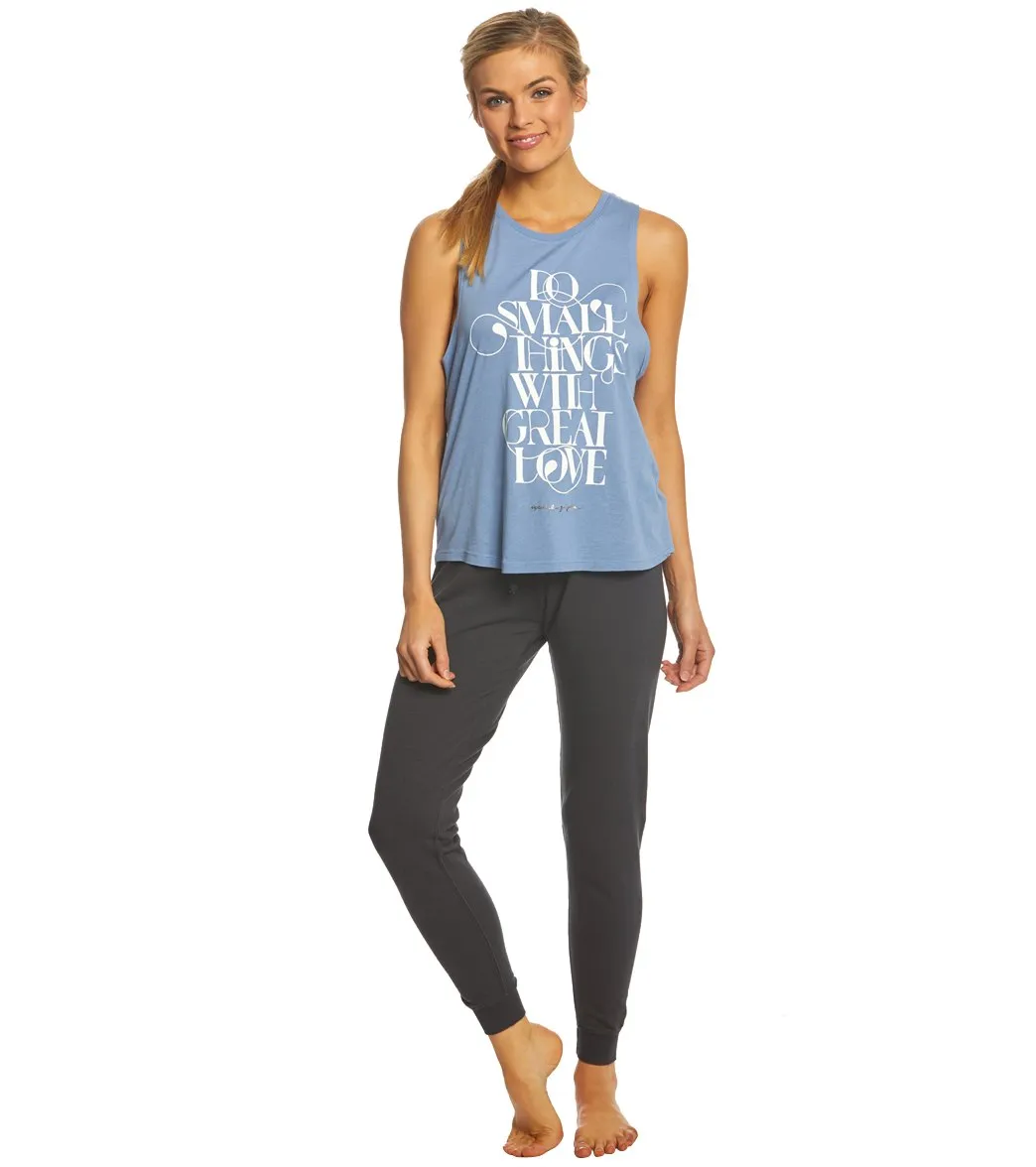 Spiritual Gangster Love Note Skinny Joggers