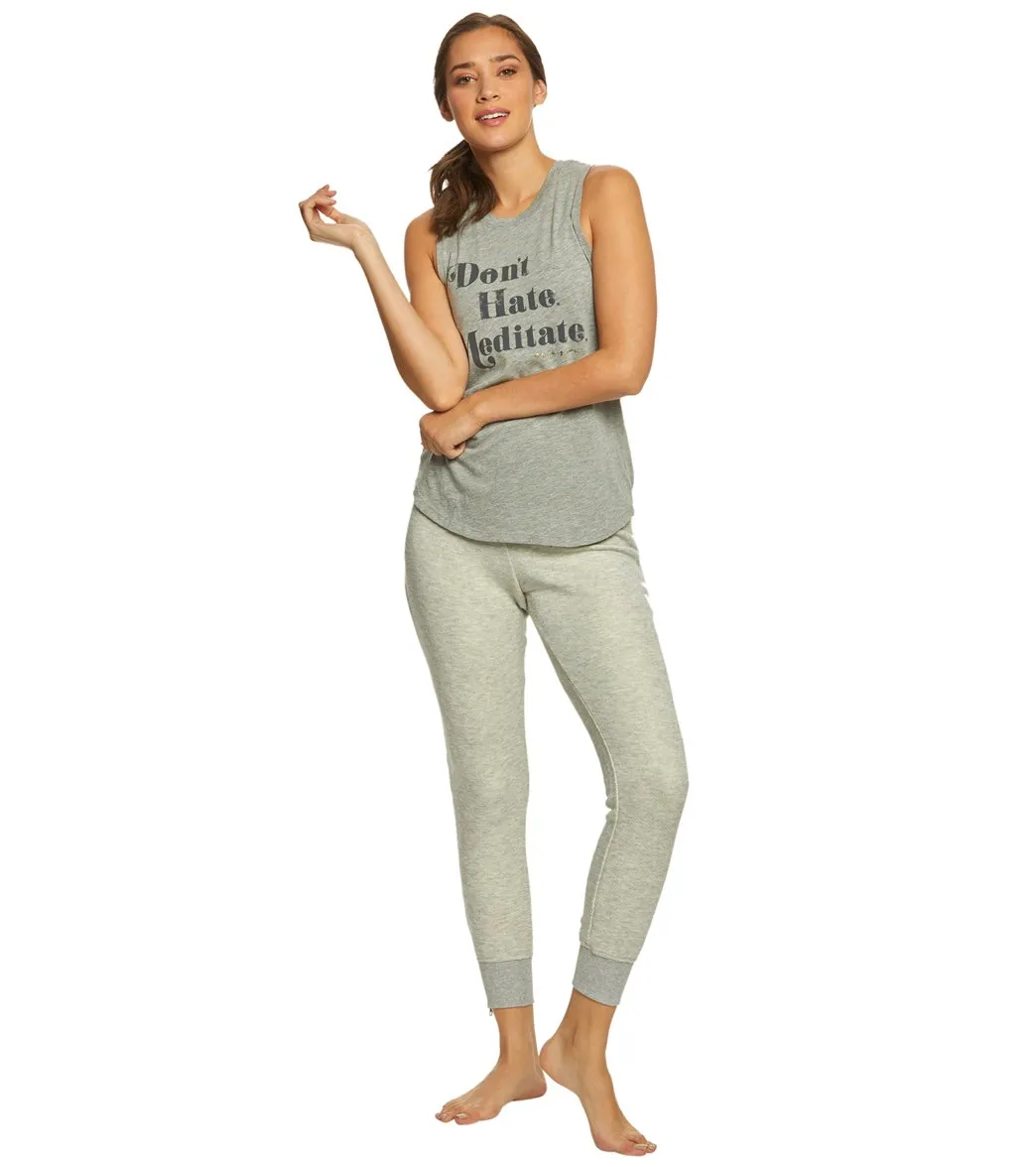 Spiritual Gangster Namaste Patch Meditate Yoga Sweatpant