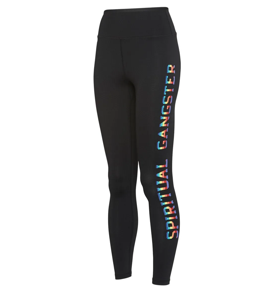 Spiritual Gangster SGV Rainbow Essential High Waisted Yoga Leggings