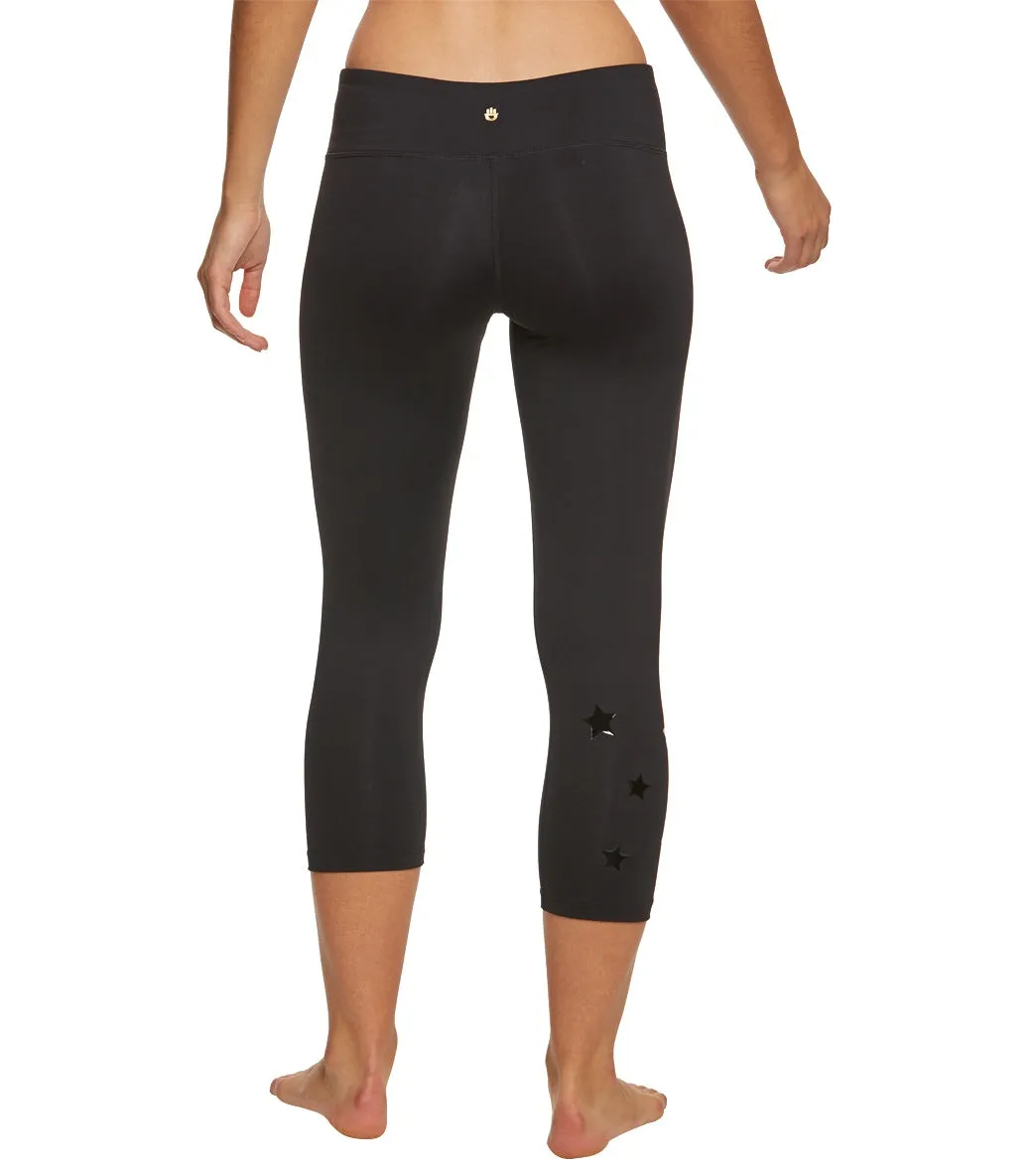 Spiritual Gangster Stars Power Cropped Yoga Leggings