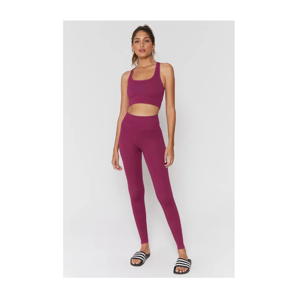 Spiritual Gangster Women's Love Sculpt Seamless Legging Rosaline