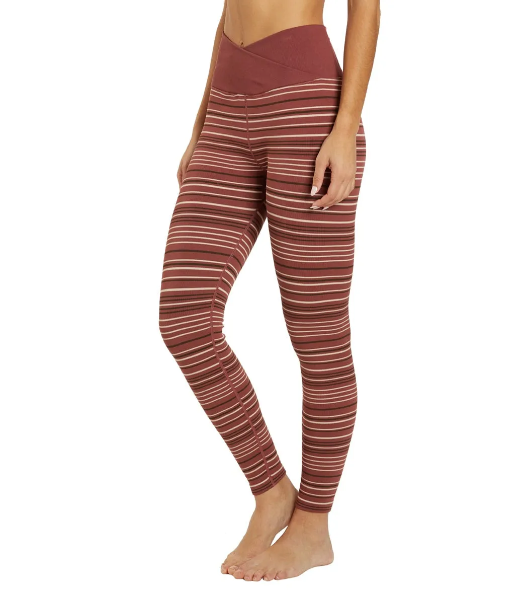 Spiritual Gangster Wrap Front Love Sculpt 7/8 Legging