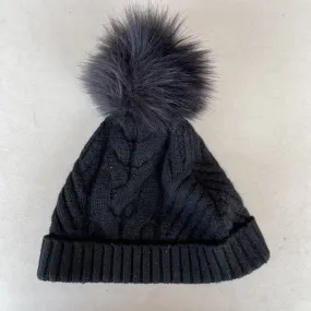 Ted Baker hat w faux fur pompom