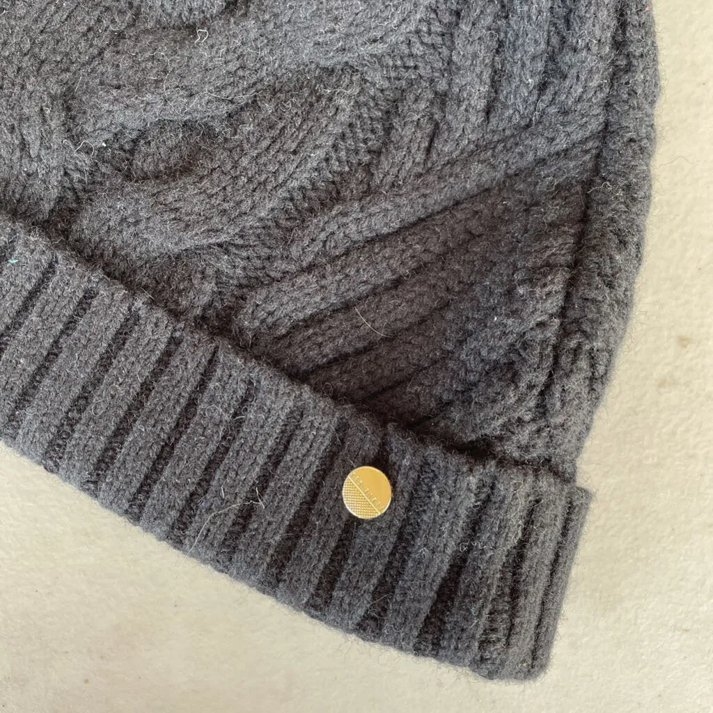 Ted Baker hat w faux fur pompom