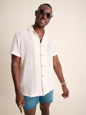 The Ivory Envy (Crochet Sunday Shirt)