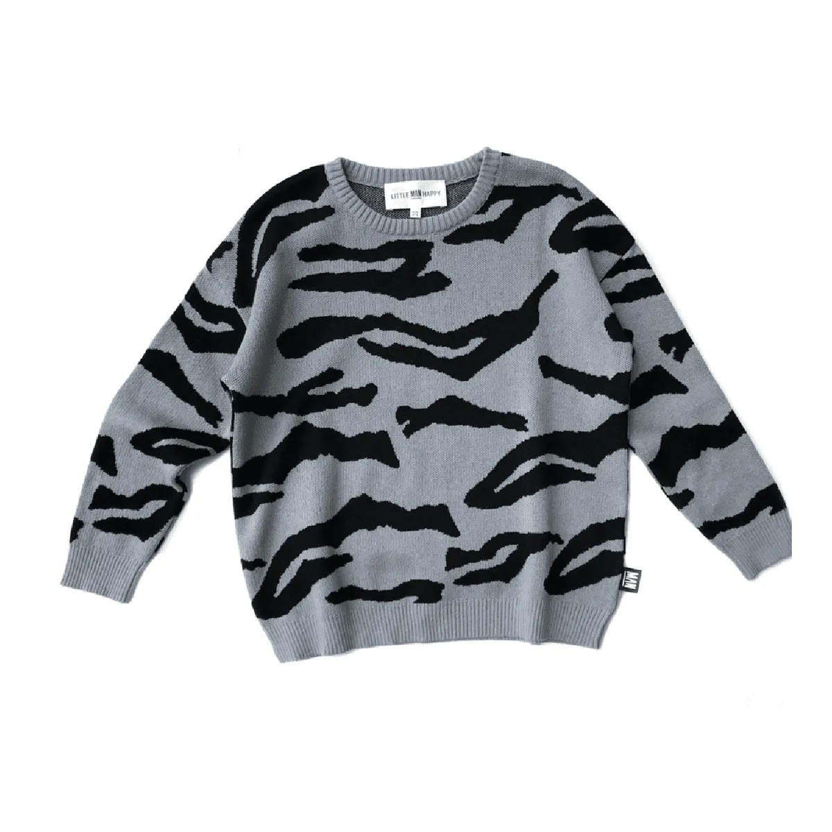 Tiger Stripe Knit Sweater