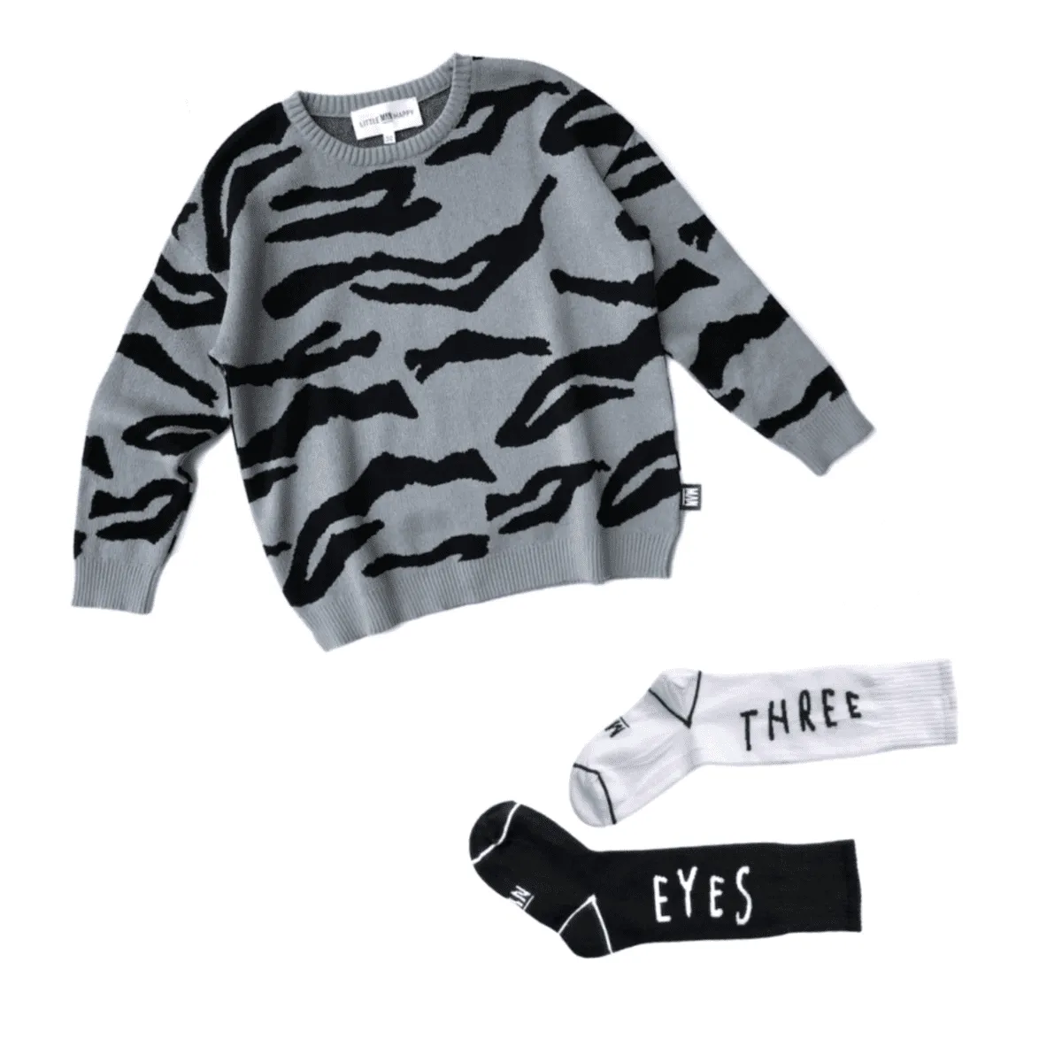 Tiger Stripe Knit Sweater