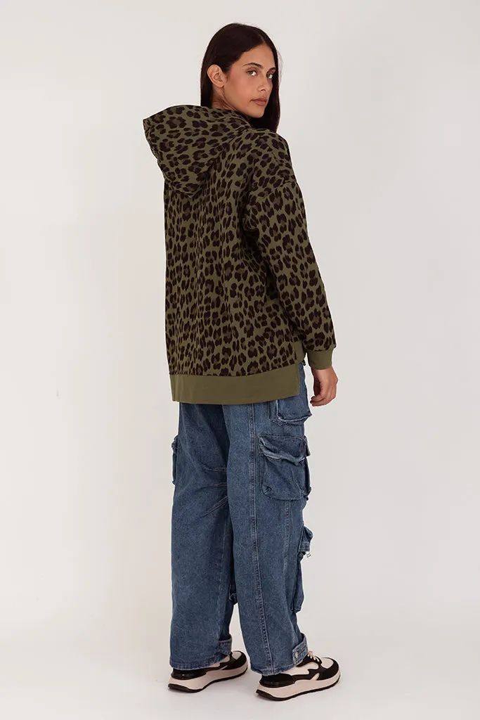 Tijger Hoodie - Camel