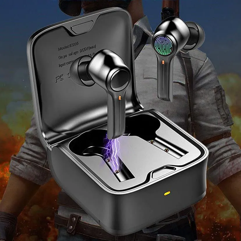 TWS Bluetooth Earphones Fingerprint Touch