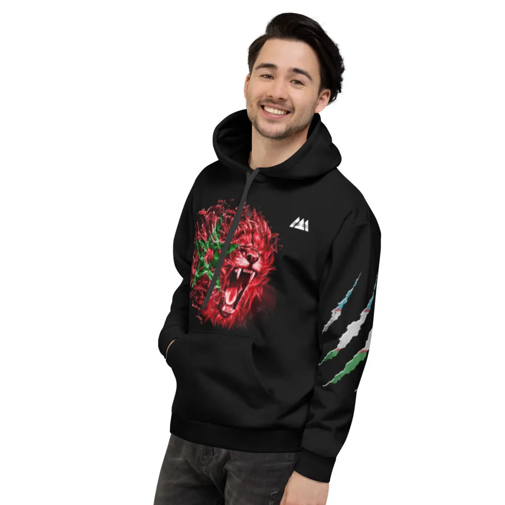 UZ Flag, SHOKA fun, tiger Unisex Hoodie