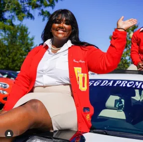 Varsity Sweater: Tuskegee Red