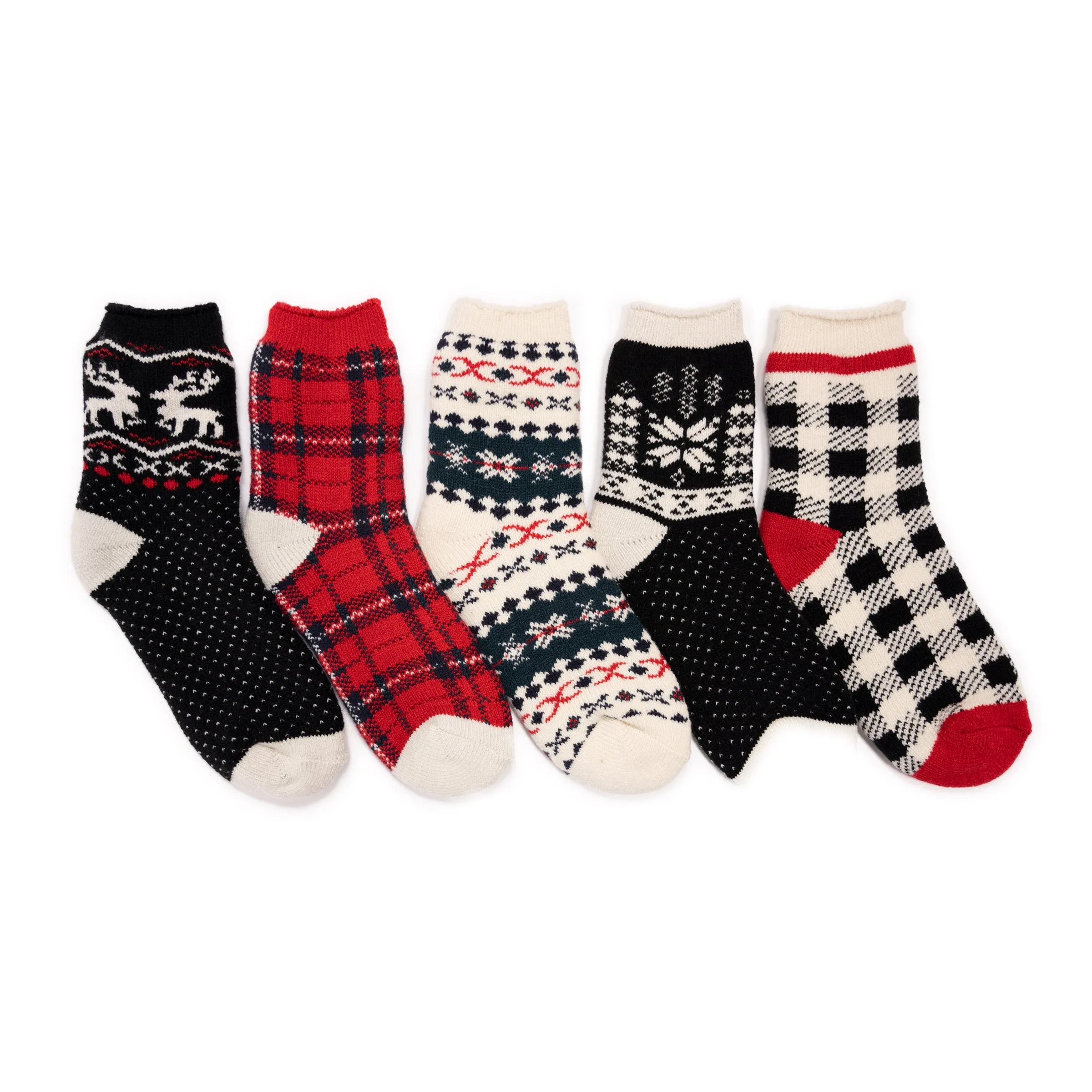 Women's 5 Pair Pack Heat Retainer Socks