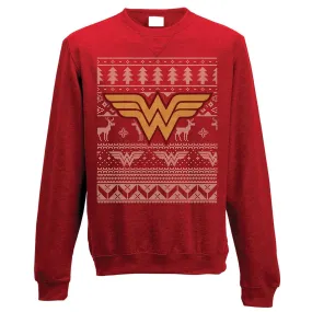 Wonder Woman Fairisle Christmas Jumper